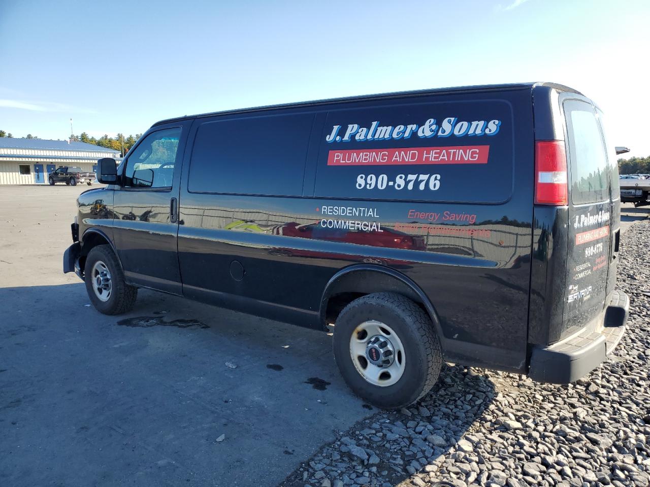 2016 GMC Savana VIN 1GTW7AFF1G1255400 Copart auction photo, front end damage thumbnail 2