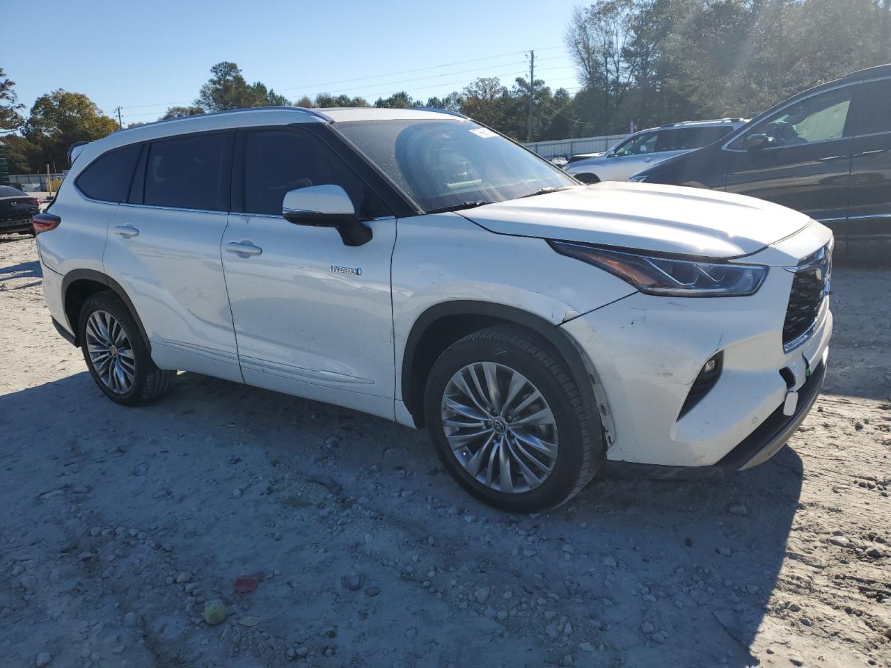 2021 Toyota Highlander VIN 5TDFARAH1MS008059 Copart auction photo, rear end / front end damage thumbnail 4