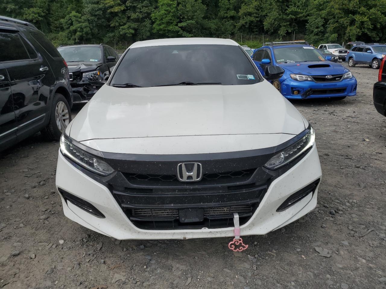 2019 Honda Accord VIN 1HGCV1F35KA151436 Copart auction photo, all over damage thumbnail 5