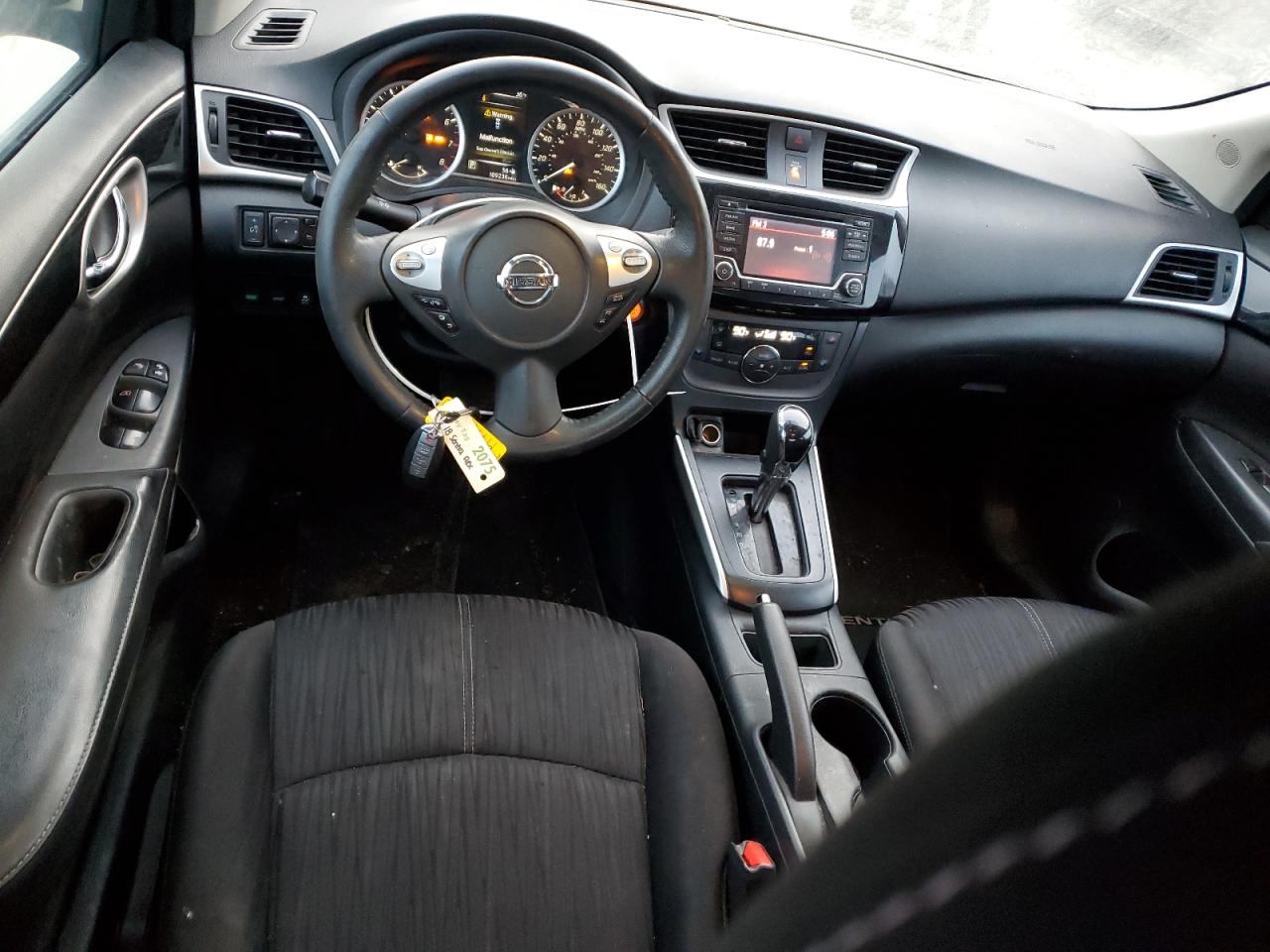 2018 Nissan Sentra VIN 3N1AB7AP2JL641337 Copart auction photo, vandalism damage thumbnail 8
