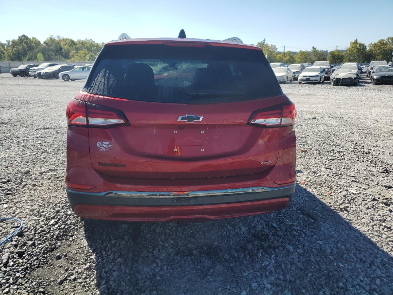 2022 Chevrolet Equinox VIN 2GNAXMEV4N6138481 Copart auction photo, front end damage thumbnail 6