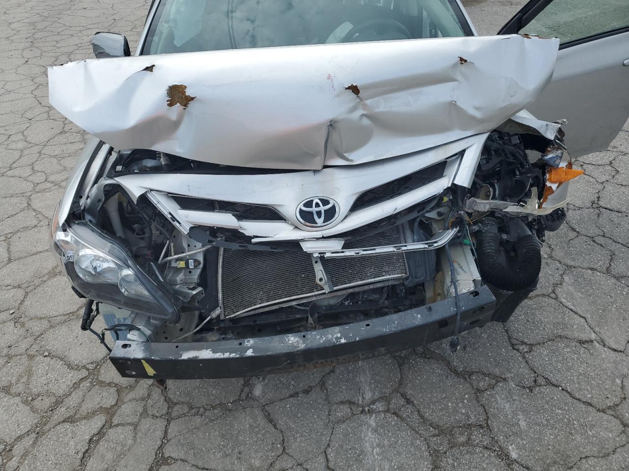 2012 Toyota Corolla VIN 5YFBU4EE9CP022999 Copart auction photo, front end damage thumbnail 12