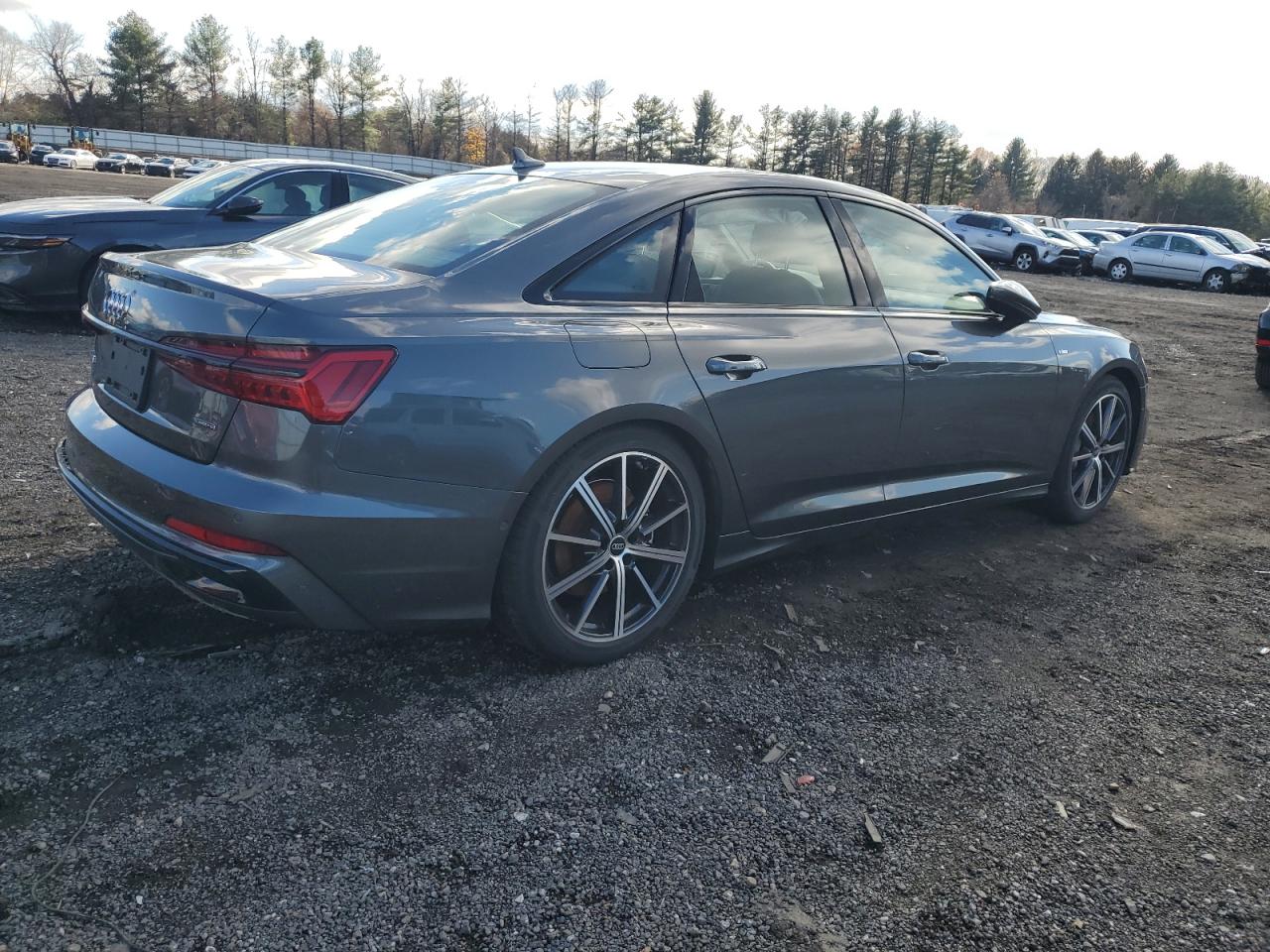 2024 Audi A6 VIN WAUL2BF27RN010856 Copart auction photo, side / rear end damage thumbnail 3