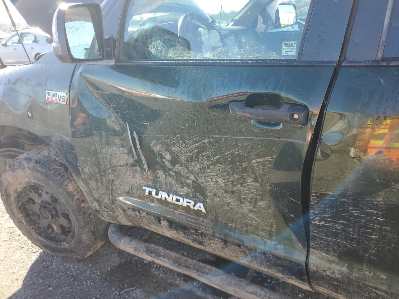 2010 Toyota Tundra VIN 5TFUY5F14AX117533 Copart auction photo, rollover damage thumbnail 7