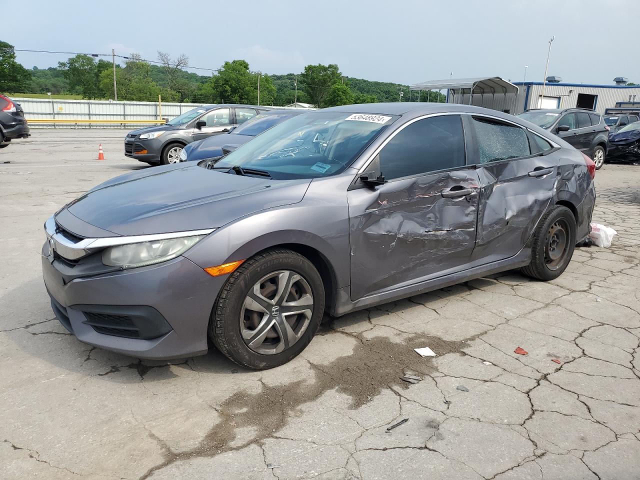 2016 Honda Civic VIN 19XFC2F56GE074590