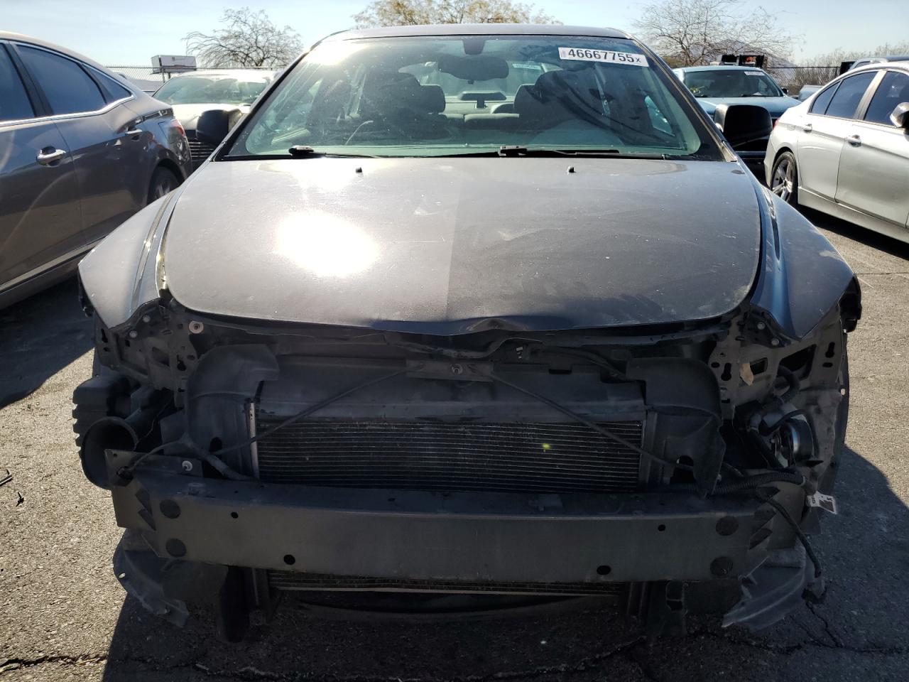 2010 Chevrolet Malibu VIN 1G1ZB5EB7AF315152 Copart auction photo, front end damage thumbnail 5