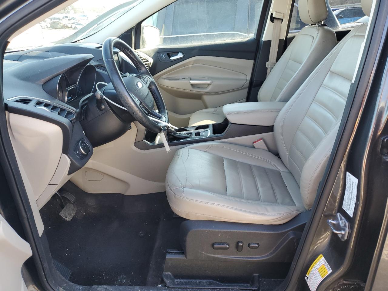 2018 Ford Escape VIN 1FMCU9HD2JUC25491 Copart auction photo, front end damage thumbnail 7