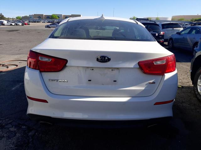 2015 KIA Optima VIN KNAGM4A75F5586337 Copart auction photo, minor dent/scratches damage thumbnail 6