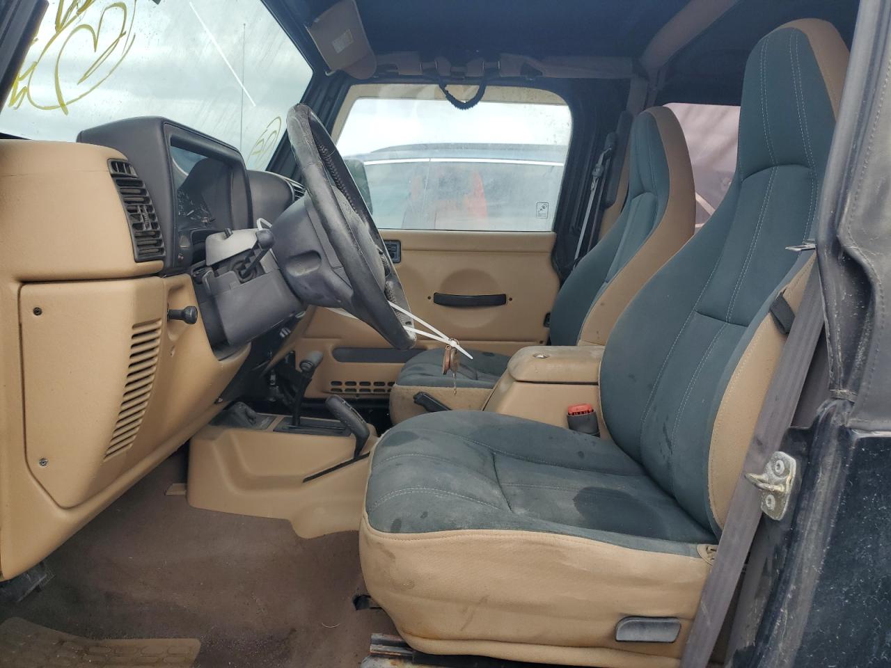 1999 Jeep Wrangler VIN 1J4FY49S7XP406917 Copart auction photo, water/flood damage thumbnail 7