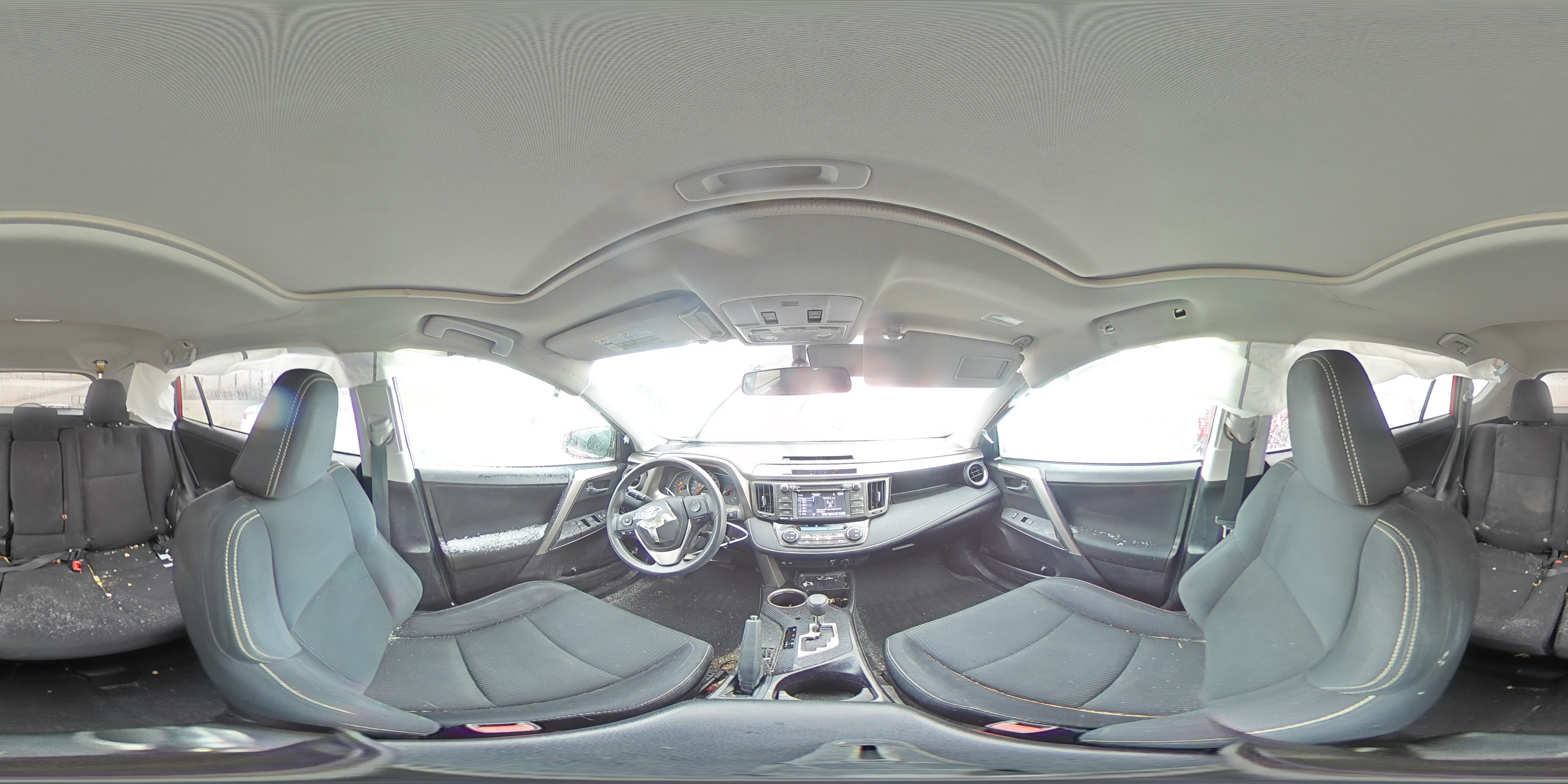 2015 Toyota RAV 4 VIN 2T3WFREVXFW137131 Copart auction photo, front end / side damage thumbnail 14