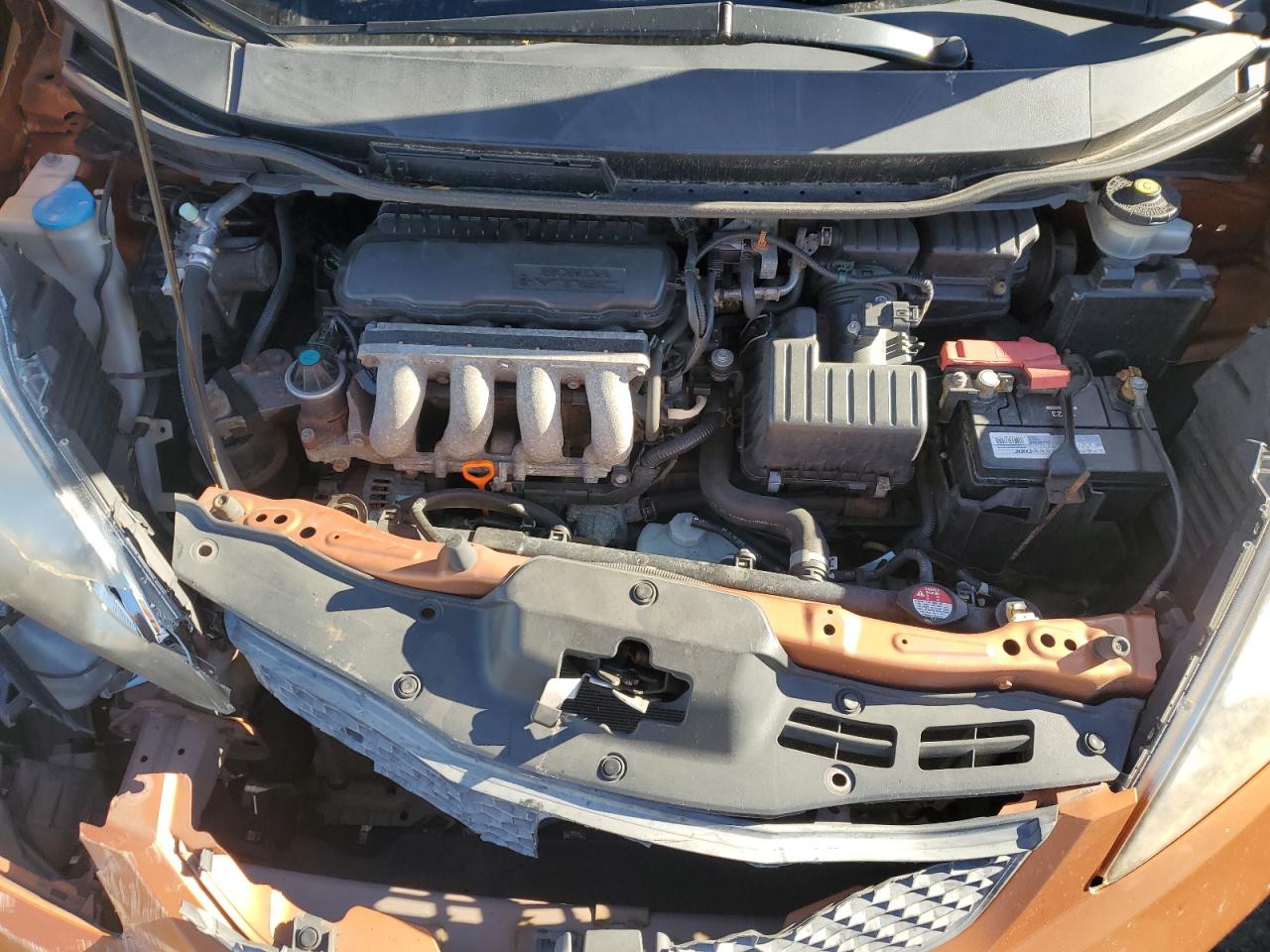 2011 Honda Fit VIN JHMGE8H50BC013071 Copart auction photo, front end damage thumbnail 11