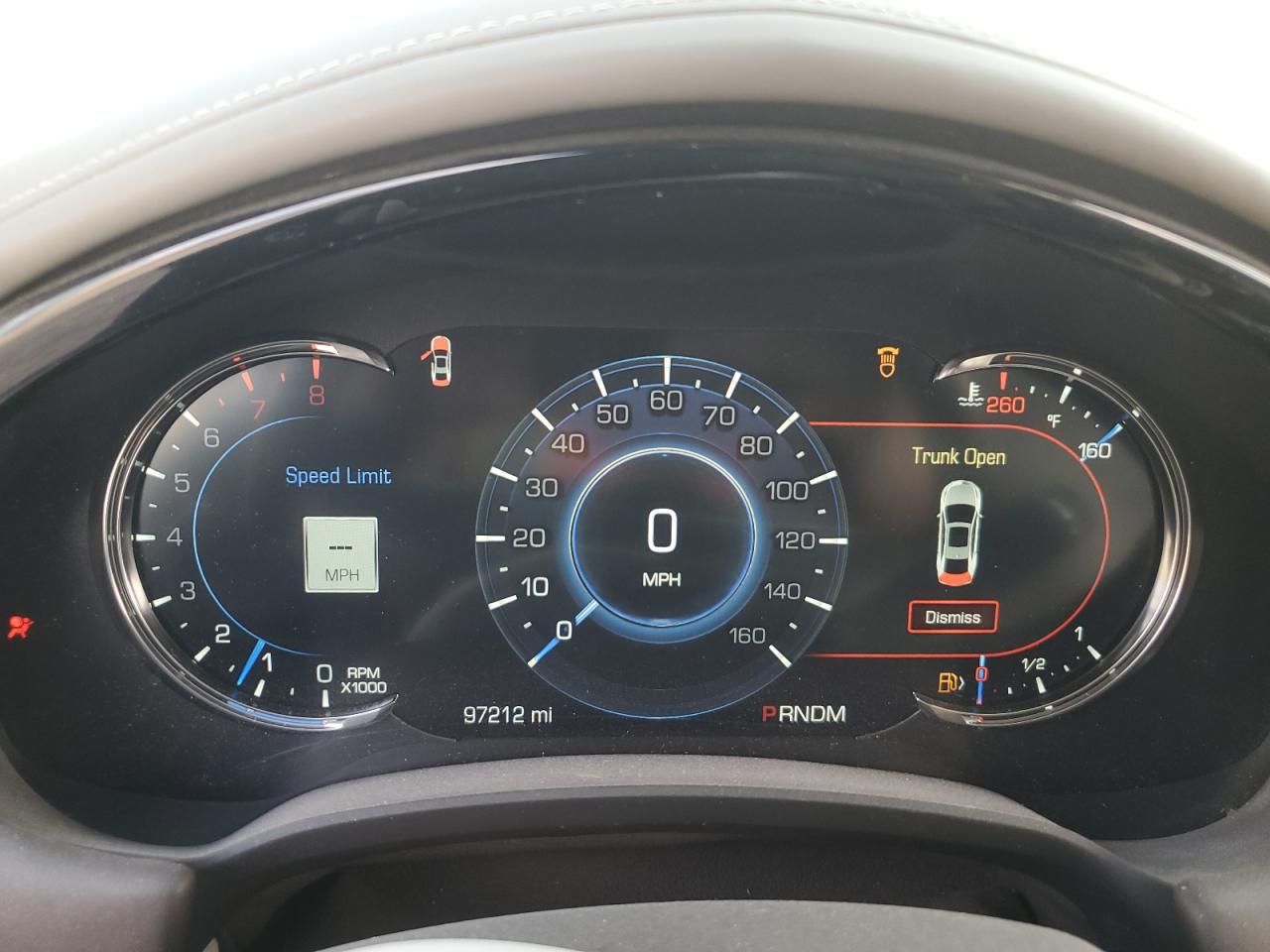 2016 Cadillac XTS VIN 2G61T5S34G9124677 Copart auction photo, front end / side damage thumbnail 9