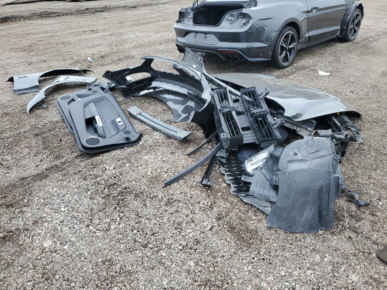 2020 Ford Mustang VIN 1FA6P8CF8L5185884 Copart auction photo, front end / all over damage thumbnail 12