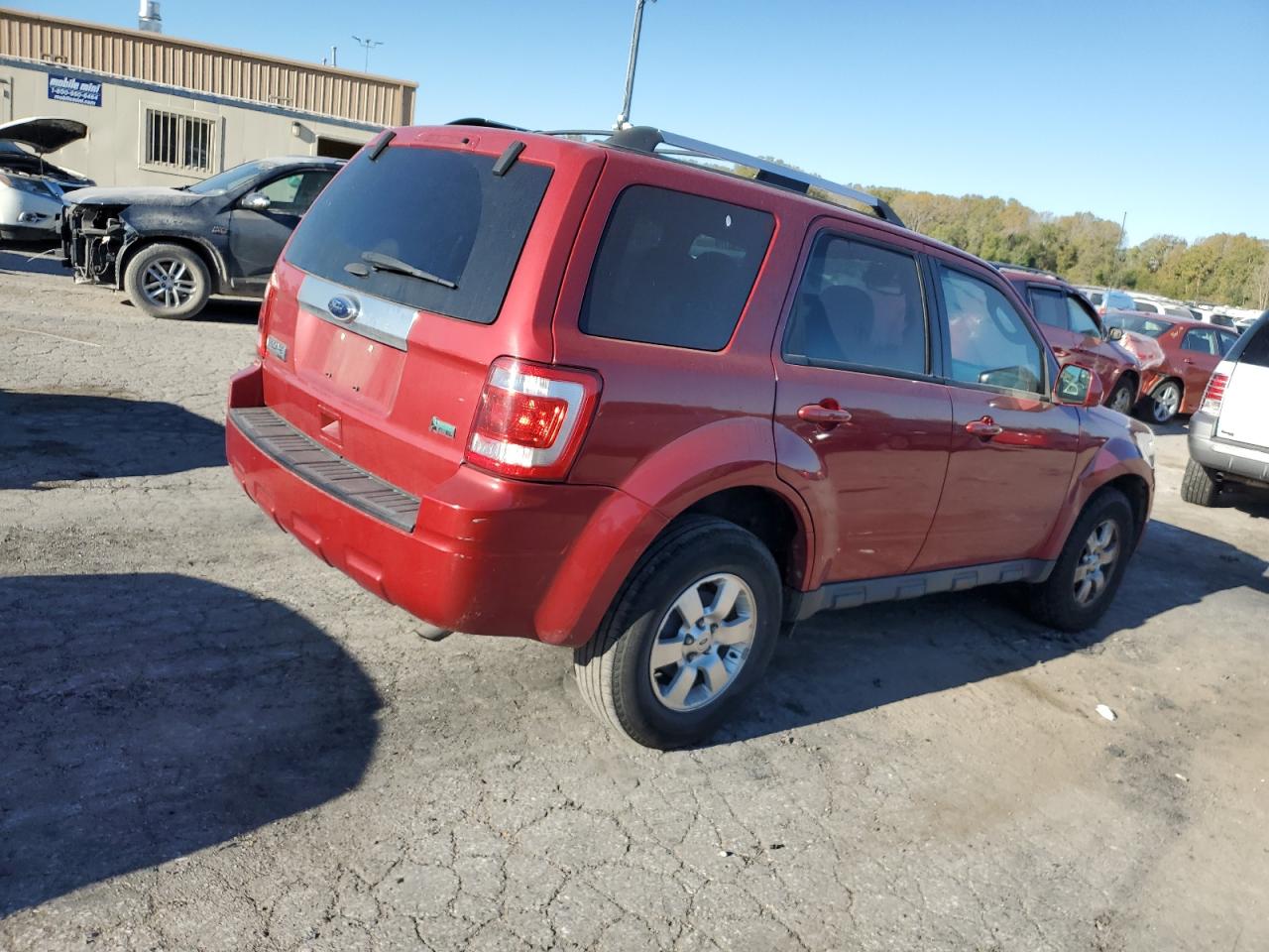 2011 Ford Escape VIN 1FMCU0EG0BKC23956 Copart auction photo, side damage thumbnail 3