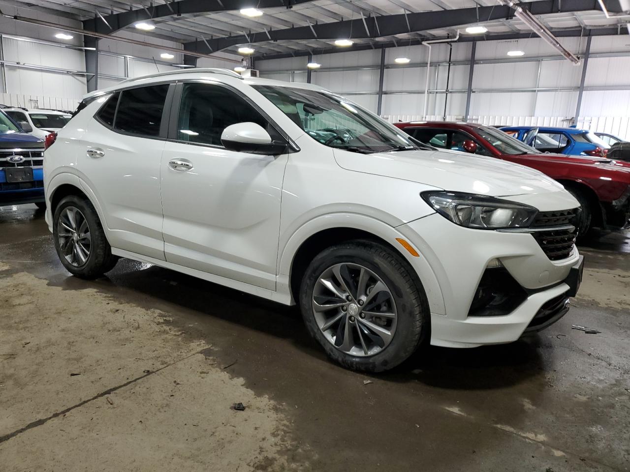 2021 Buick Encore VIN KL4MMESL6MB173195 Copart auction photo, front end damage thumbnail 4