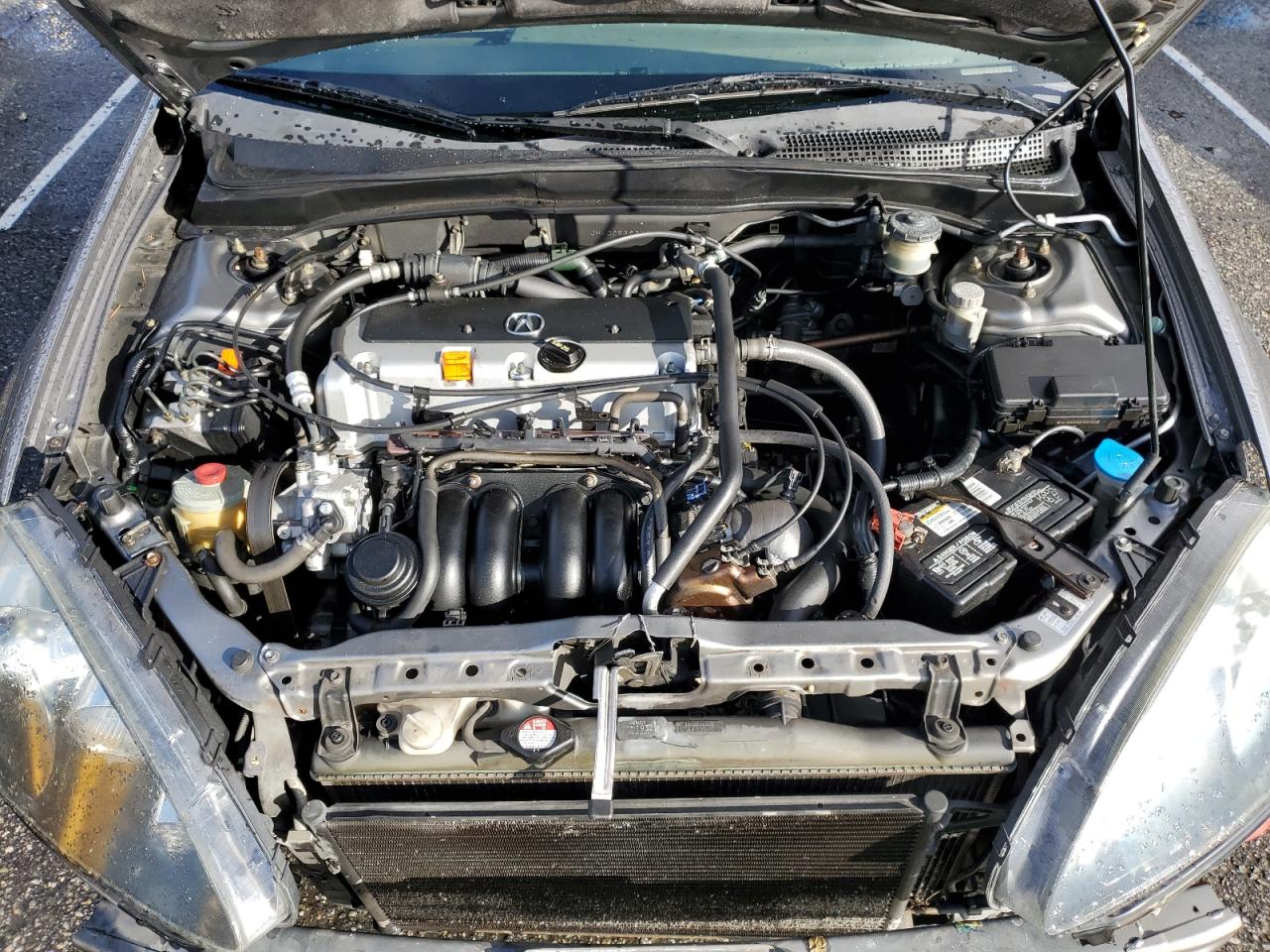 2005 Acura RSX VIN JH4DC53805S008147 Copart auction photo, front end / rear end damage thumbnail 11