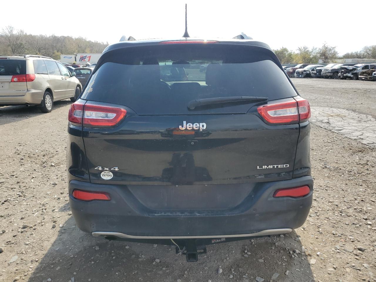 2018 Jeep Grand Cherokee VIN 1C4PJMDB9JD622041 Copart auction photo, side / rear end damage thumbnail 6