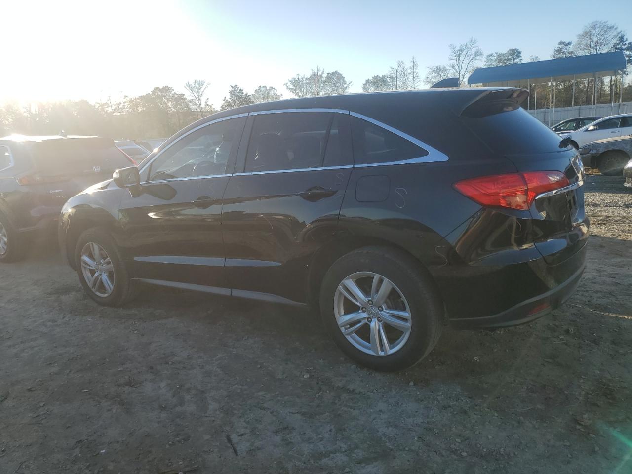 2015 Acura RDX VIN 5J8TB3H35FL018705 Copart auction photo, front end / side damage thumbnail 2