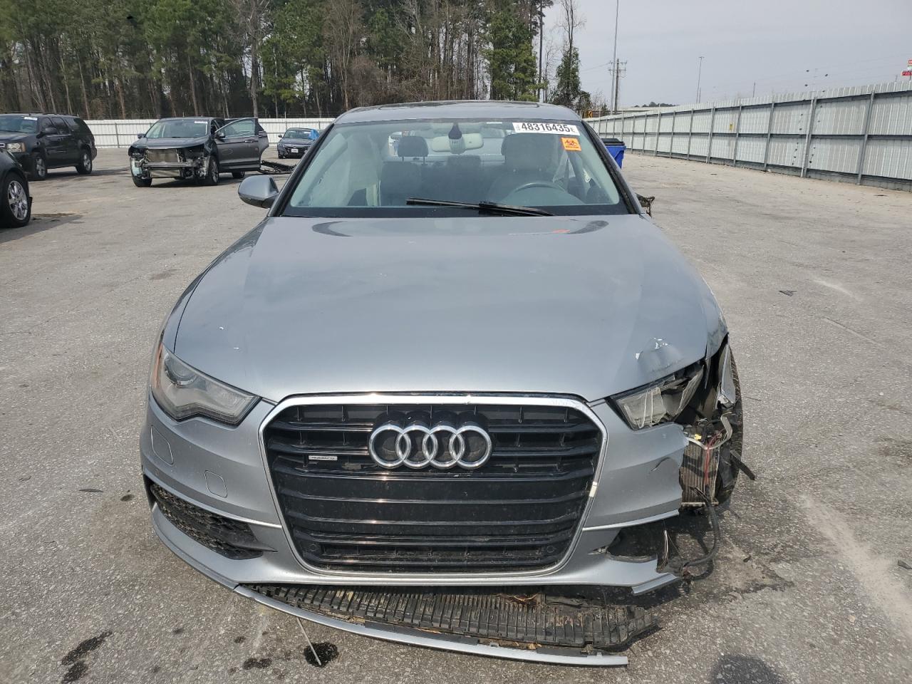 2015 Audi A6 VIN WAUFGAFC8FN022169 Copart auction photo, all over damage thumbnail 5