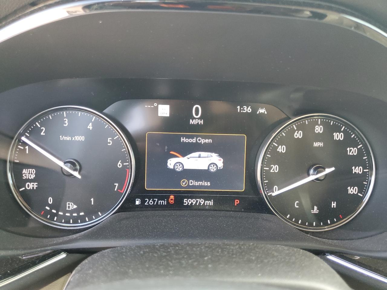 2021 Buick Envision VIN LRBFZRR40MD120467 Copart auction photo, front end / side damage thumbnail 9