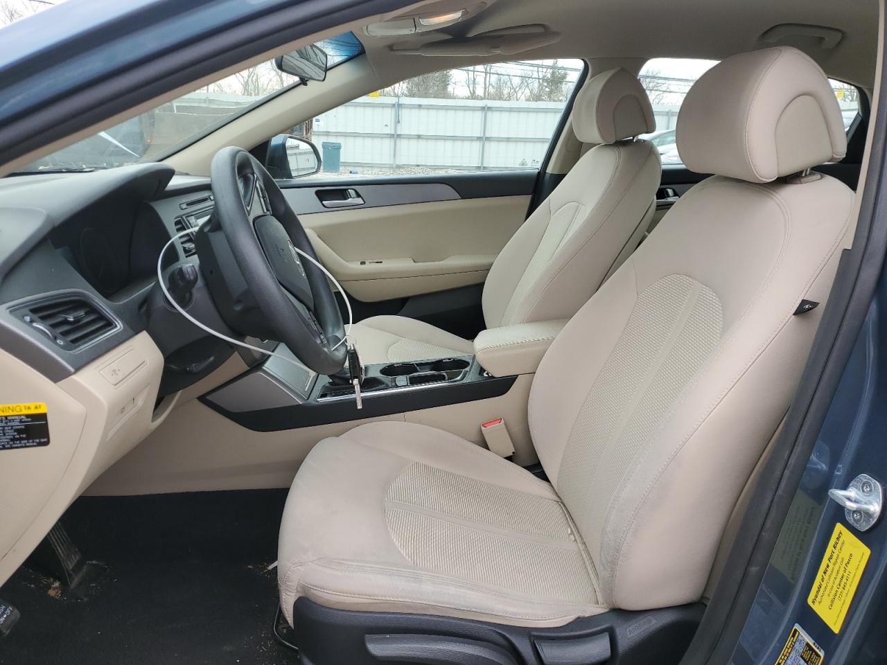 2015 Hyundai Sonata VIN 5NPE24AF8FH228138 Copart auction photo, front end damage thumbnail 7