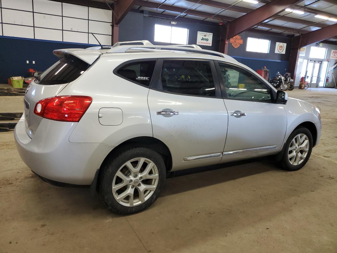 2013 Nissan Rogue VIN JN8AS5MVXDW656098 Copart auction photo, front end / undercarriage damage thumbnail 3