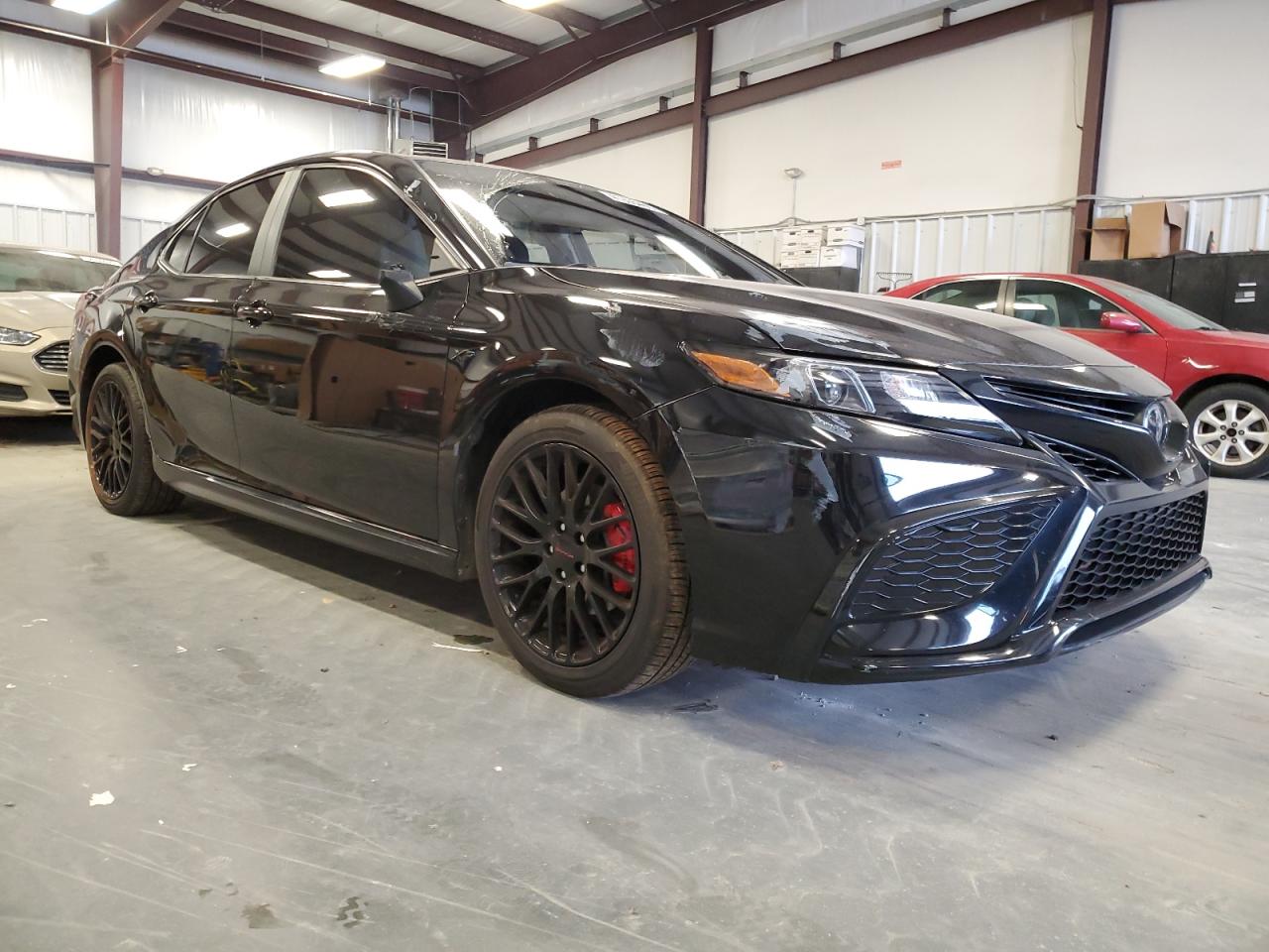 2022 Toyota Camry VIN 4T1G11AKXNU647437 Copart auction photo, all over damage thumbnail 4