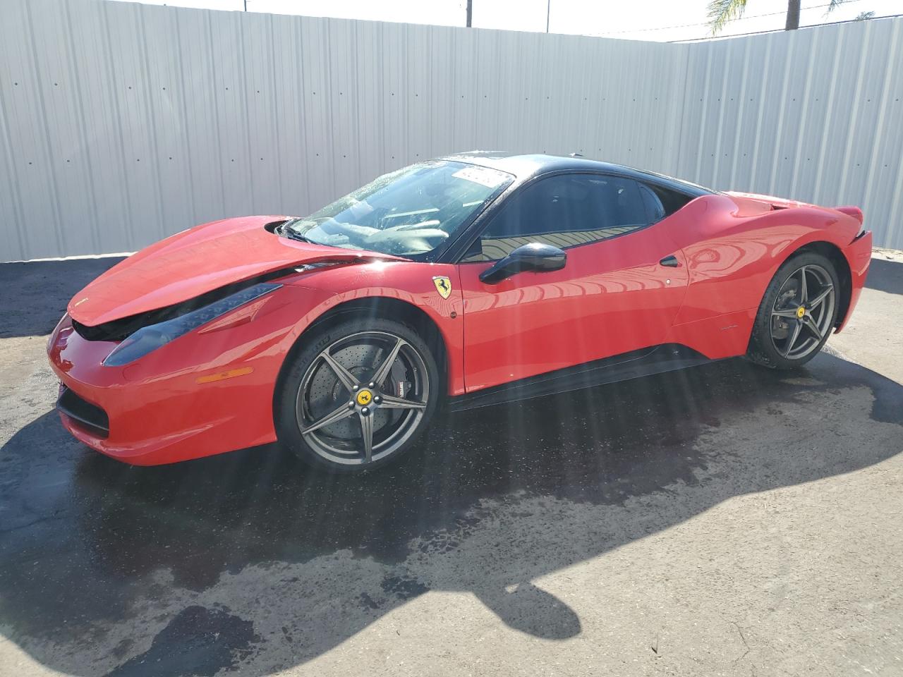 2013 Ferrari 458 VIN ZFF67NFA2D0194914 - Copart auction photo