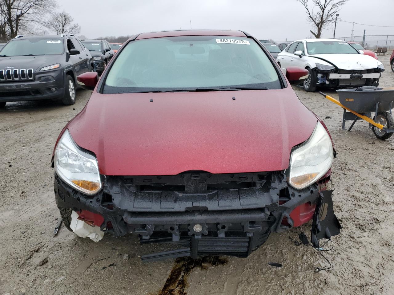 2014 Ford Focus VIN 1FADP3K24EL151271 Copart auction photo, front end / mechanical damage thumbnail 5