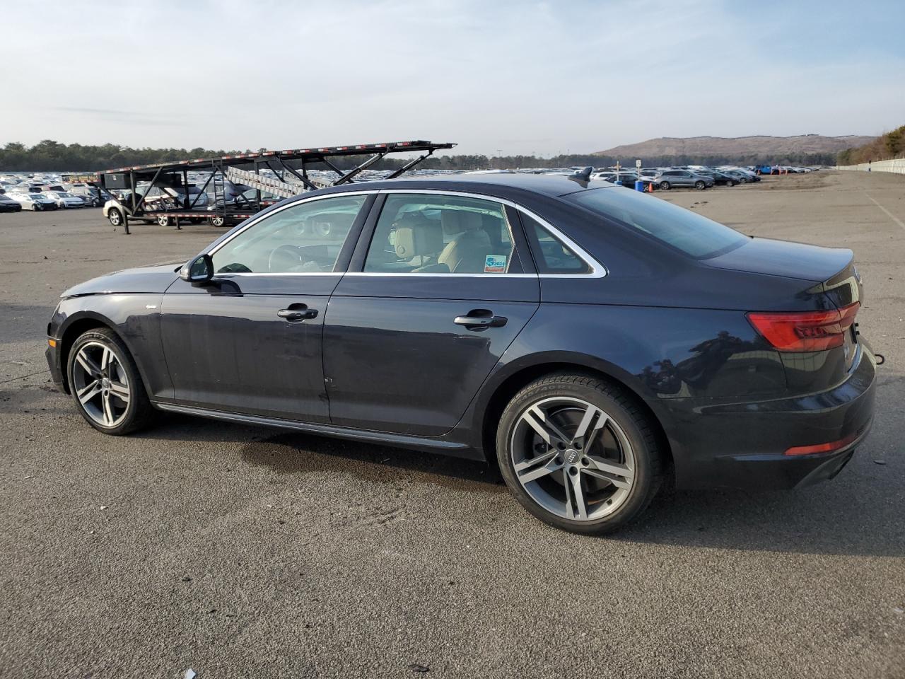 2017 Audi A4 VIN WAUENAF47HN057167 Copart auction photo, front end / minor dent/scratches damage thumbnail 2