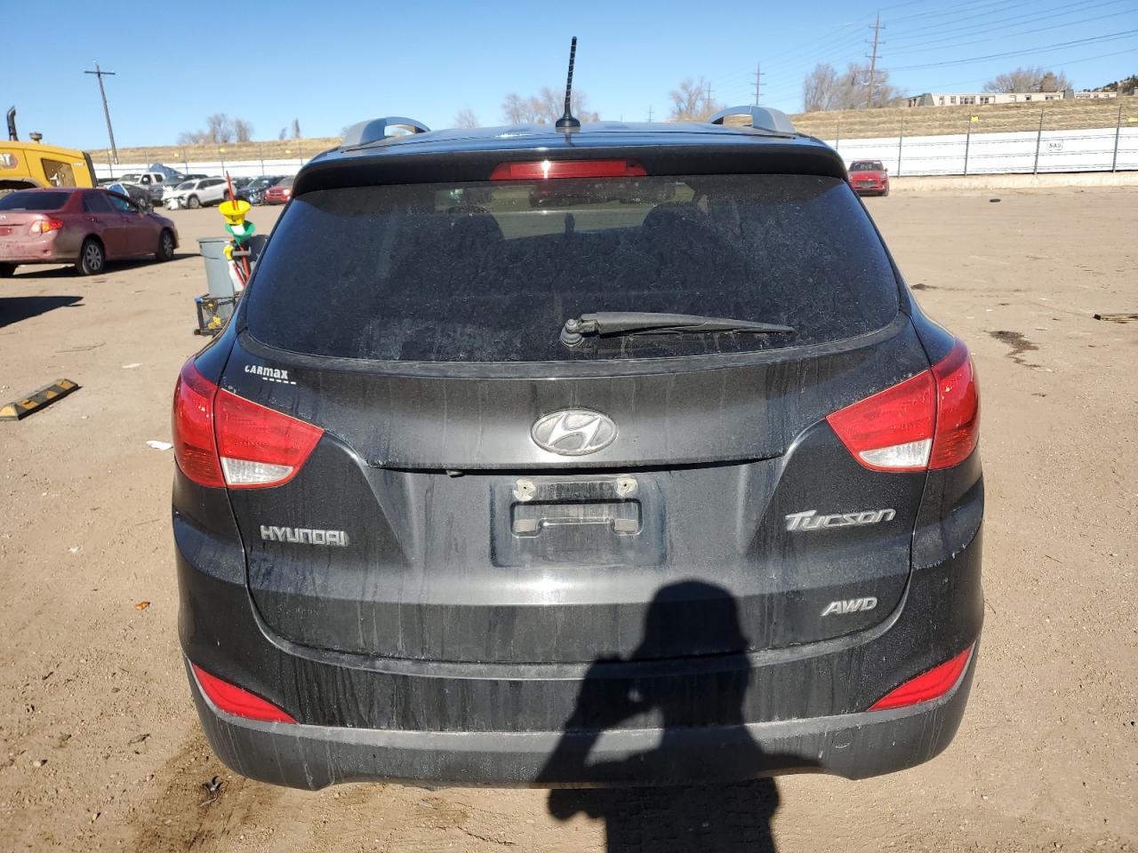 2011 Hyundai Tucson VIN KM8JUCAC7BU315422 Copart auction photo, front end damage thumbnail 6