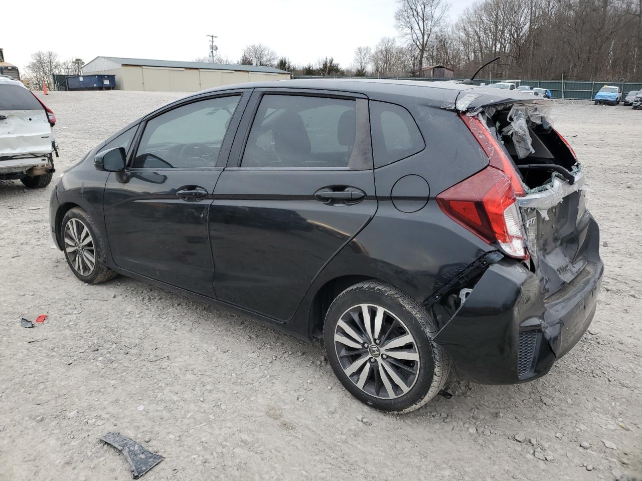 2015 Honda Fit VIN 3HGGK5H84FM779975 Copart auction photo, rear end damage thumbnail 2