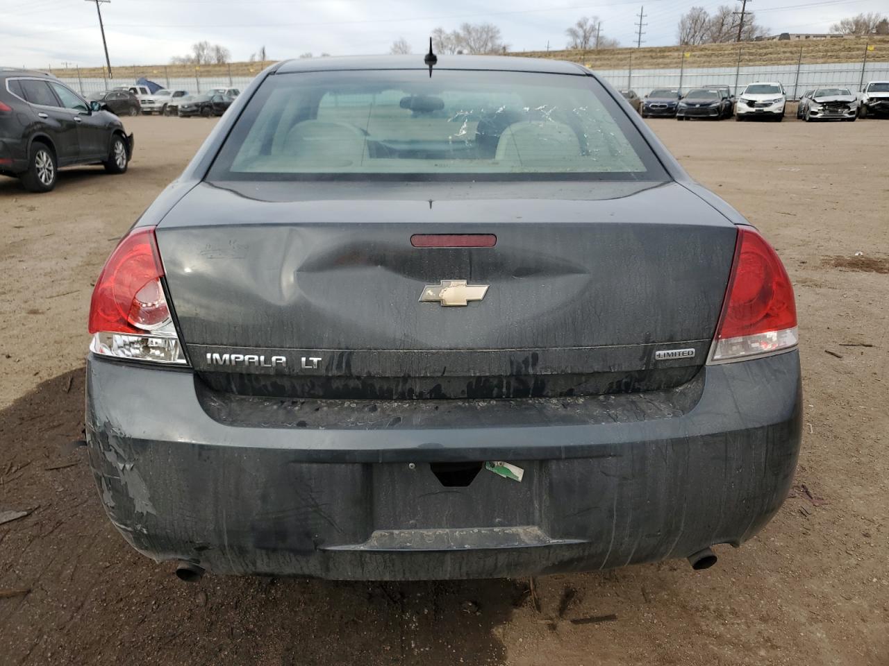 2014 Chevrolet Impala VIN 2G1WB5E37E1163060 Copart auction photo, all over damage thumbnail 6