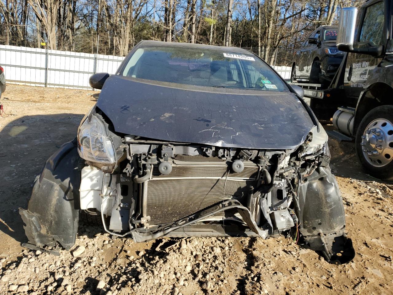 2012 Toyota Prius VIN JTDKN3DU5C1581793 Copart auction photo, front end damage thumbnail 5
