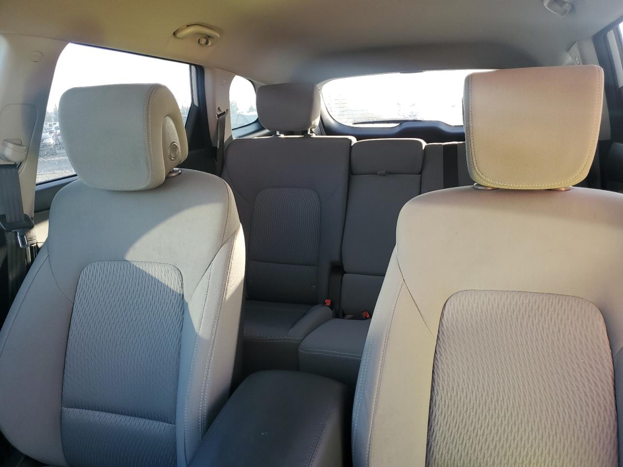 2017 Hyundai Santa Fe VIN KM8SM4HF2HU198125 Copart auction photo, rear end damage thumbnail 10