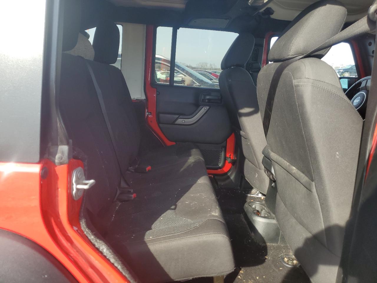 2017 Jeep Wrangler VIN 1C4BJWDG1HL660476 Copart auction photo, front end / water/flood damage thumbnail 11