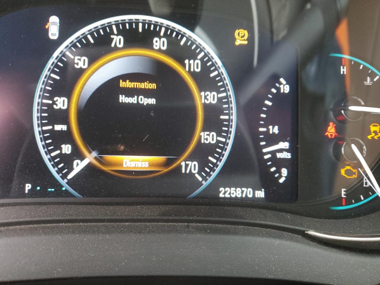 2015 Buick LaCrosse VIN 1G4GB5G35FF156087 Copart auction photo, side damage thumbnail 9