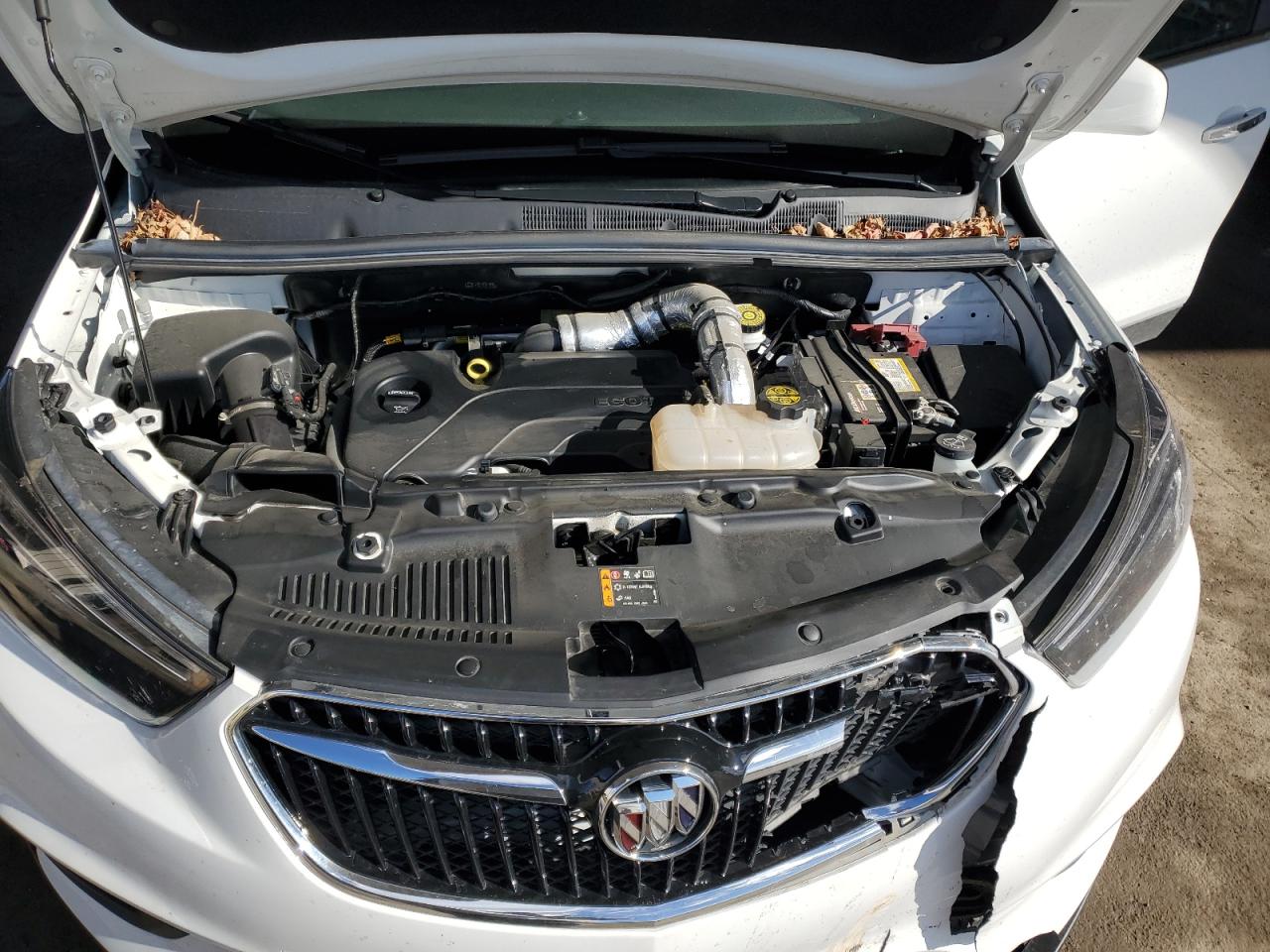 2022 Buick Encore VIN KL4CJESM6NB536285 Copart auction photo, front end / side damage thumbnail 12