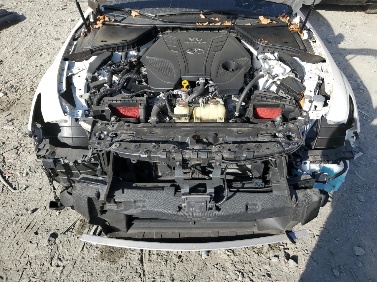 2020 Infiniti Q60 VIN JN1EV7EL6LM380738 Copart auction photo, front end / minor dent/scratches damage thumbnail 11