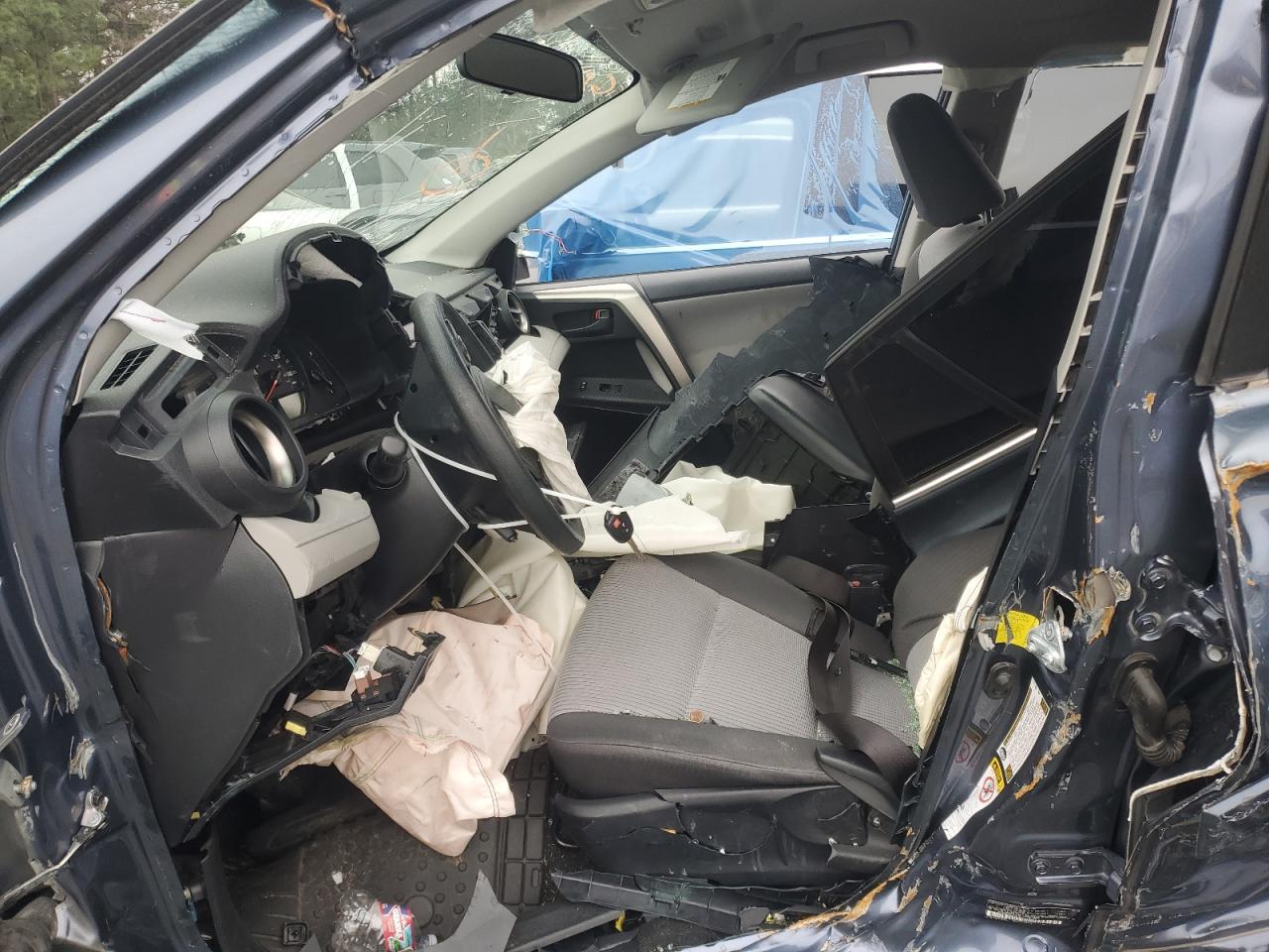 2014 Toyota RAV 4 VIN JTMZFREV6ED041313 Copart auction photo, all over damage thumbnail 7
