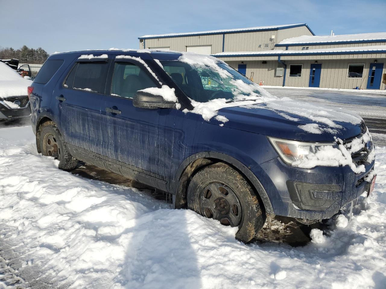 2018 Ford Explorer VIN 1FM5K8AR0JGB80970 Copart auction photo, front end damage thumbnail 4