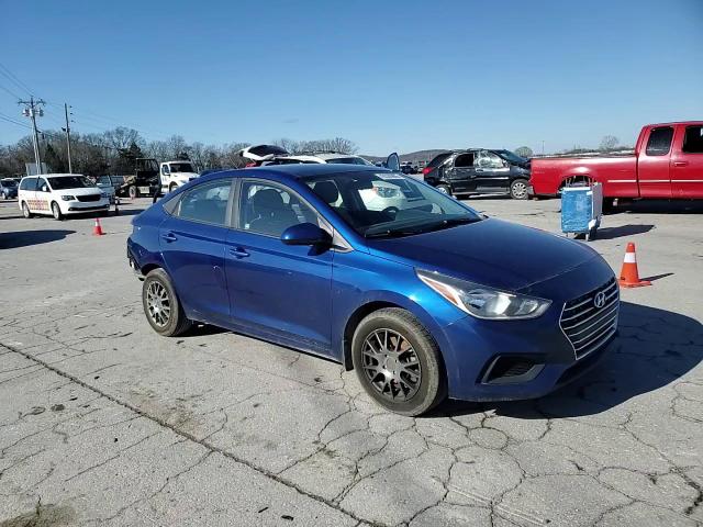 2020 Hyundai Accent VIN 3KPC24A64LE126424 Copart auction photo, rear end damage thumbnail 11