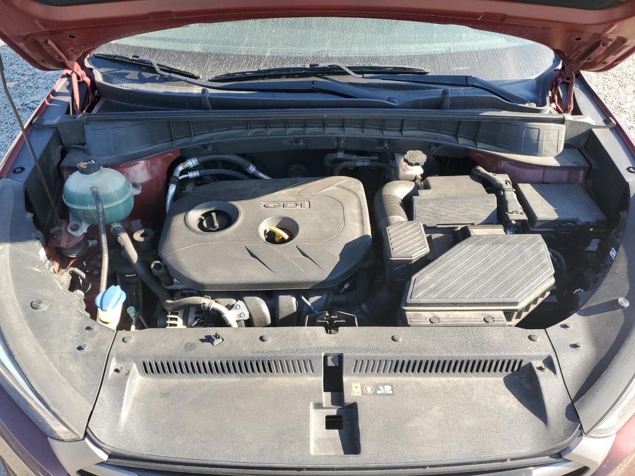2016 Hyundai Tucson VIN KM8J33A46GU026406 Copart auction photo, rear end / side damage thumbnail 13