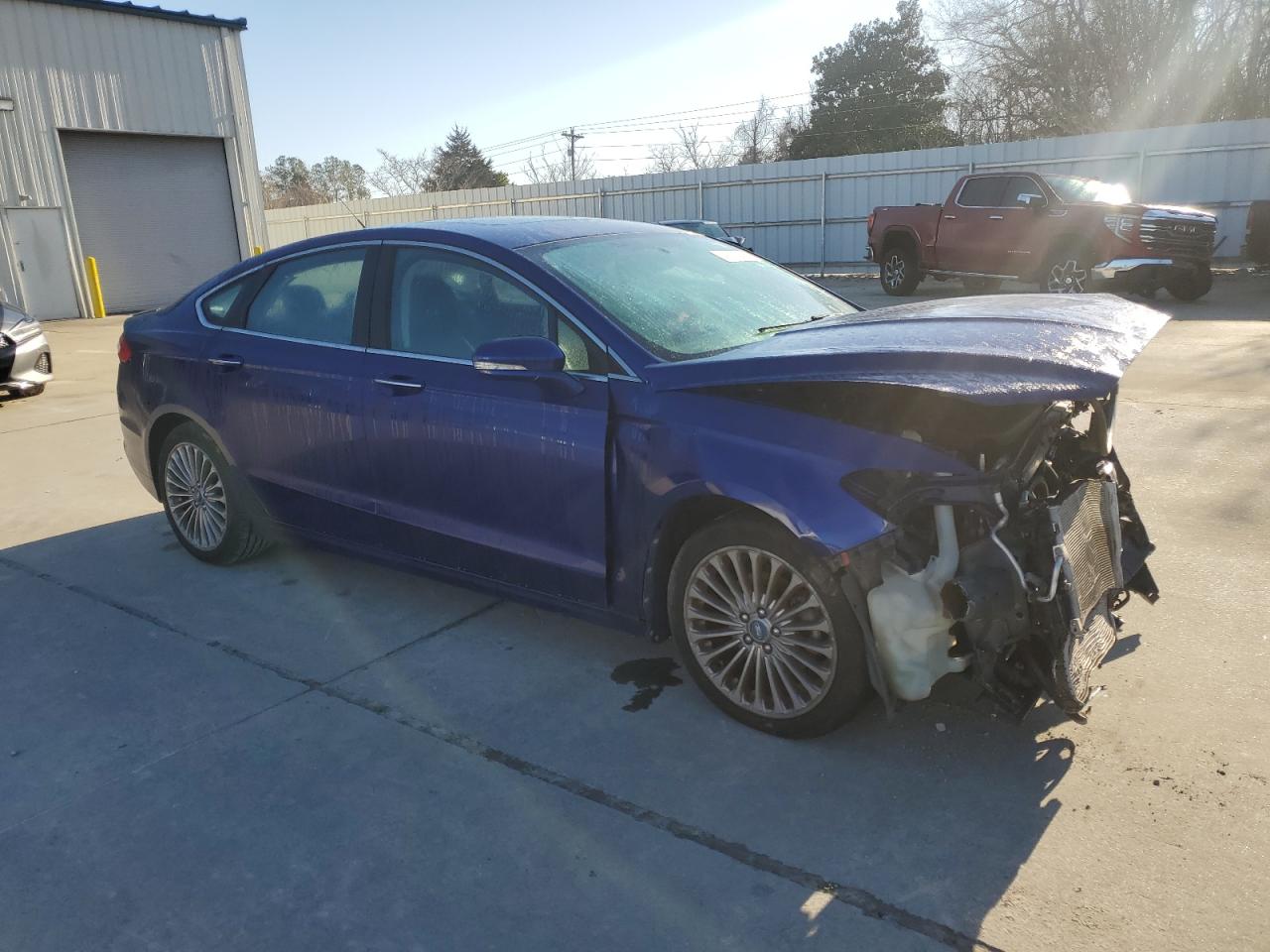 2013 Ford Fusion VIN 3FA6P0K97DR189761 Copart auction photo, front end damage thumbnail 4