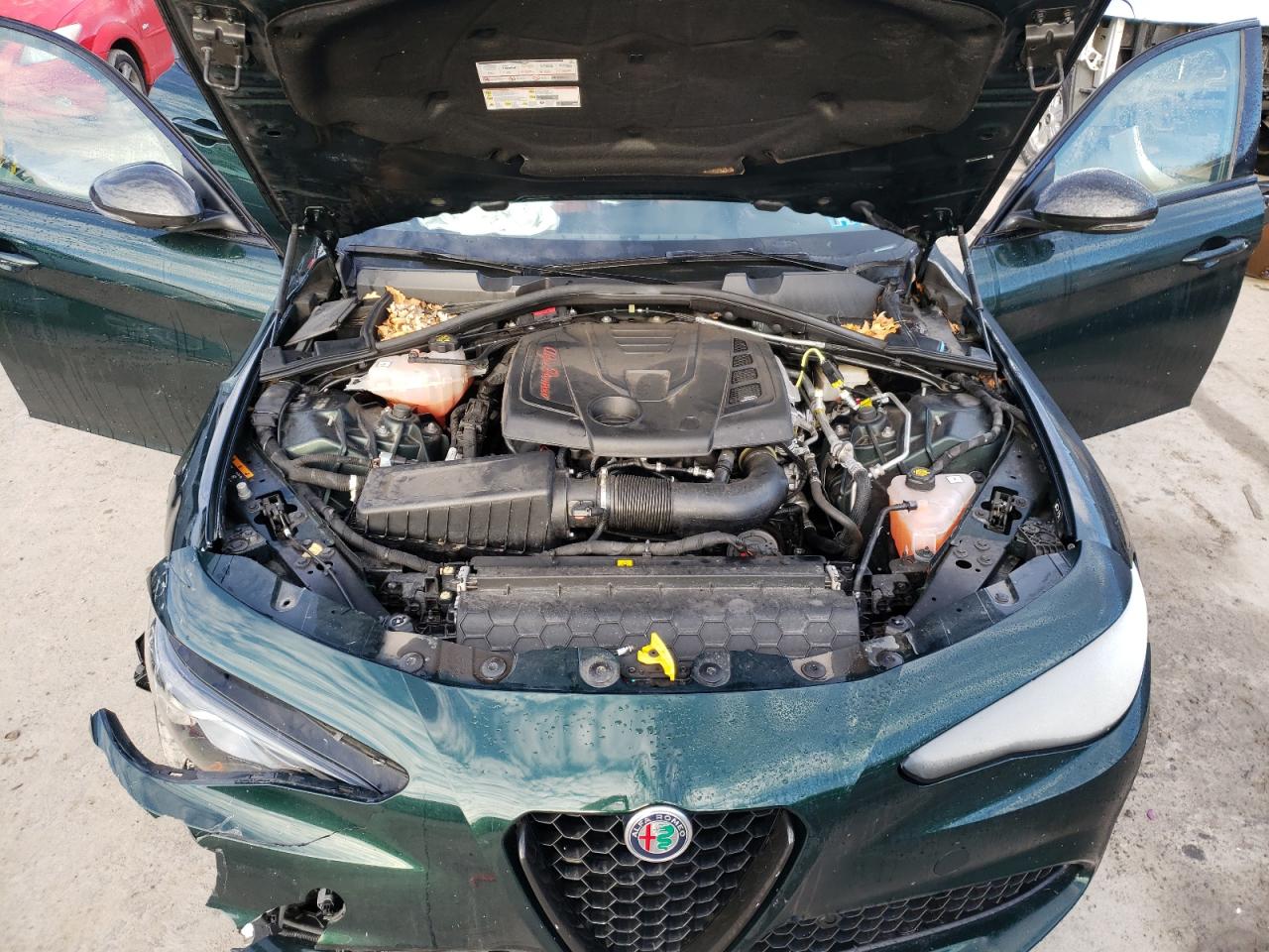 2020 Alfa Romeo Giulia VIN ZARFANBN2L7629435 Copart auction photo, all over damage thumbnail 11