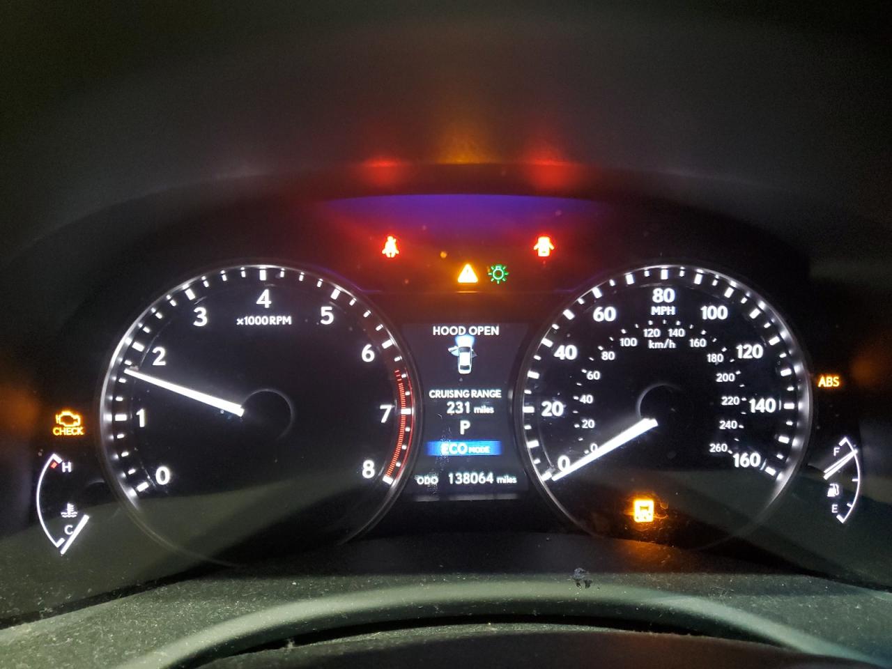 2015 Lexus GS VIN JTHCE1BLXFA003744 Copart auction photo, front end / hail damage thumbnail 9