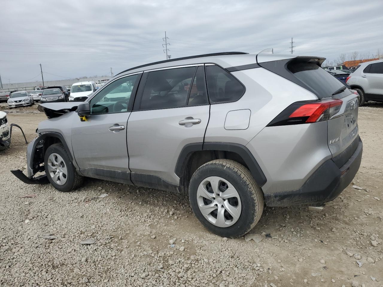 2020 Toyota RAV 4 VIN 2T3H1RFV5LC073194 Copart auction photo, front end damage thumbnail 2