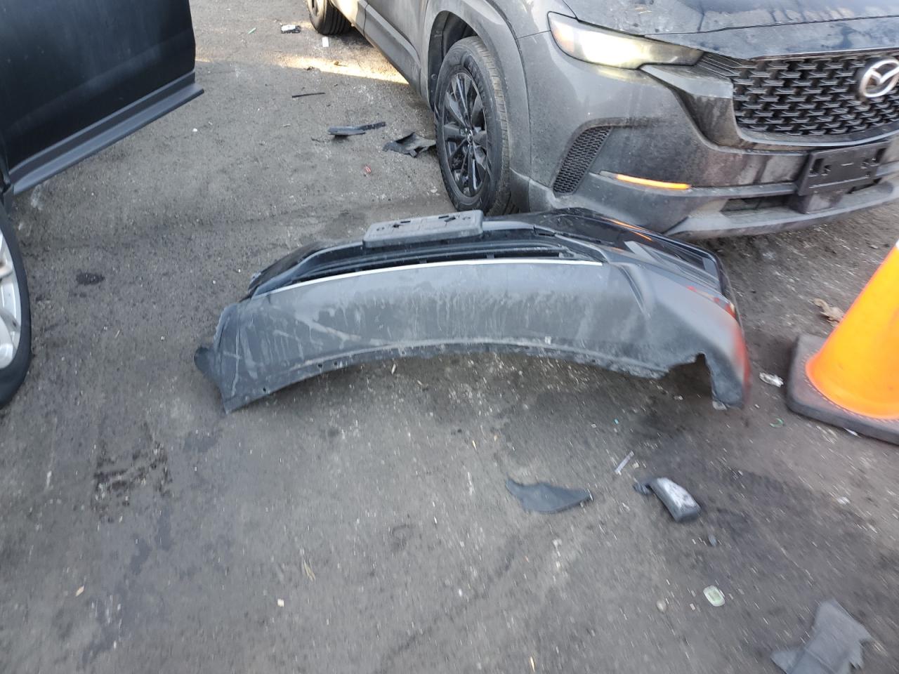 2020 Nissan Rogue VIN KNMAT2MV1LP509376 Copart auction photo, front end damage thumbnail 14