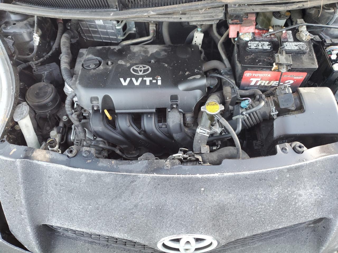 2009 Toyota Yaris VIN JTDJT903595231518 Copart auction photo, all over damage thumbnail 11
