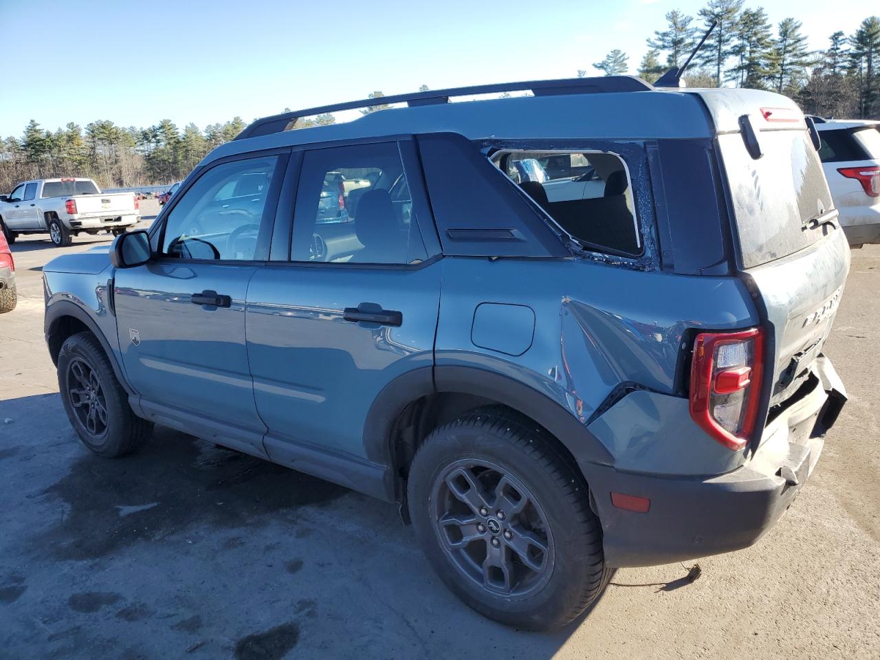 2022 Ford Bronco VIN 3FMCR9B62NRD73245 Copart auction photo, rear end damage thumbnail 2